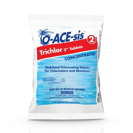 O-Ace-Sis O-ACE-sis Tablet Trichlor 8 oz F008001040AI